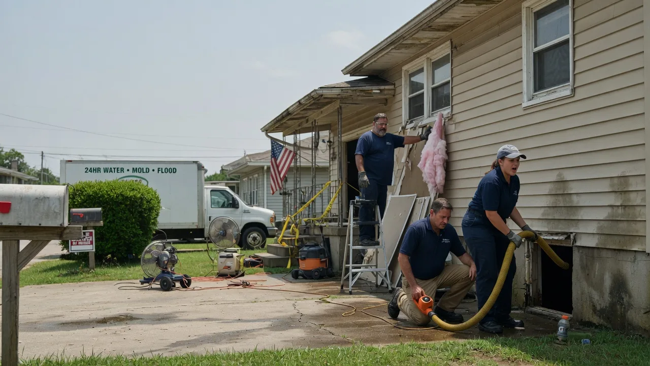 Water Damage Repair in Wampum, PA near me